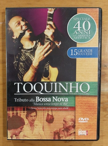 Dvd toquinho tributo alla - toquinho,