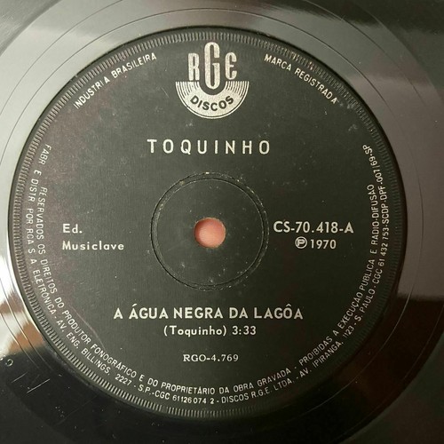 Toquinho a agua negra - toquinho, ‎–